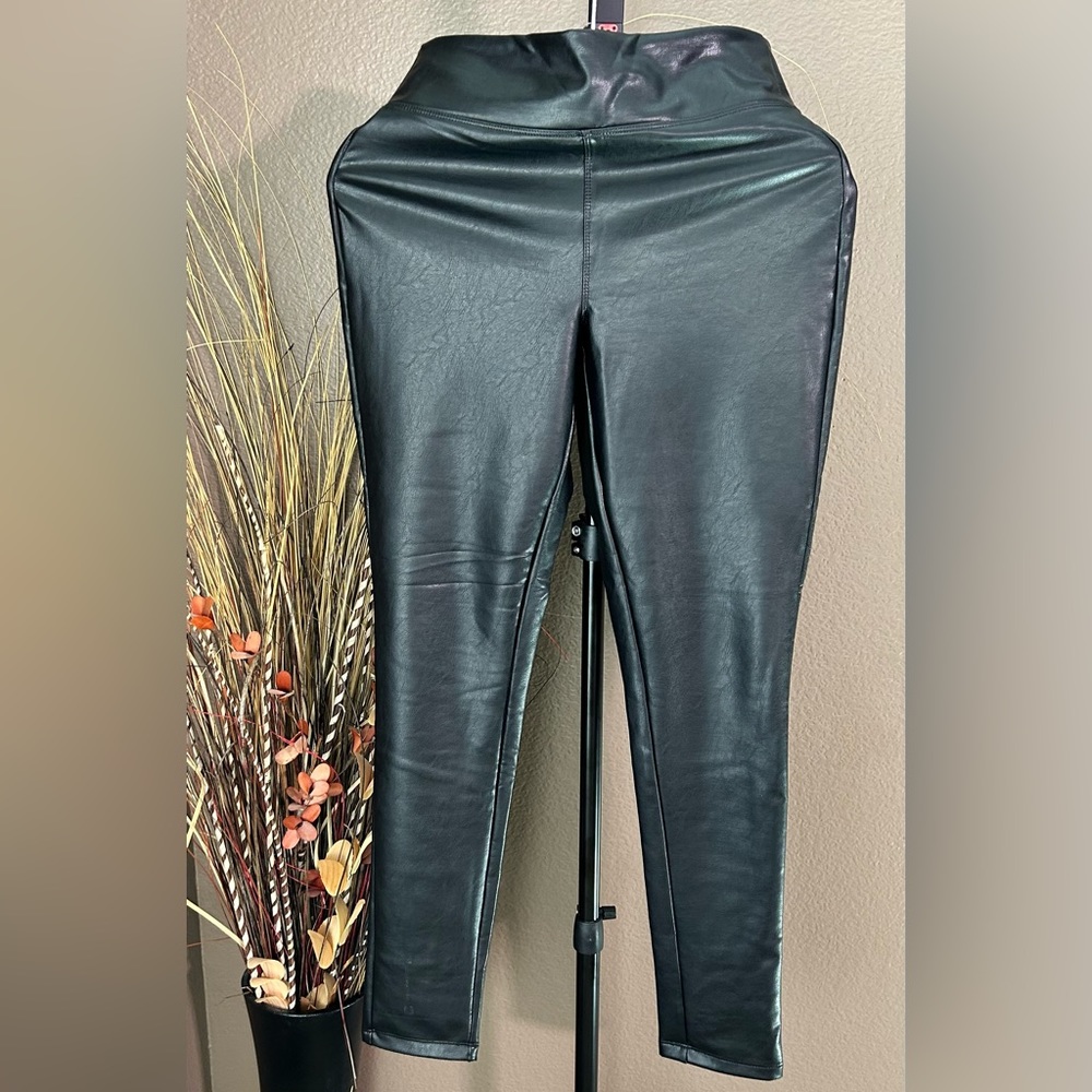 Bbj Los Angeles Faux Leather Legging - Gem